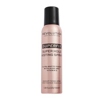 MAKEUP REVOLUTION SUPERFIX SUPER HOLD MISTING makiažą fiksuojantis purškiklis, 150 ml