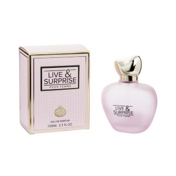 REAL TIME LIVE & SURPRISE parfumuotas moterų vanduo, 100 ml