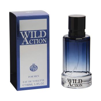 REAL TIME WILD ACTION tualetinis vyrų vanduo, 100 ml