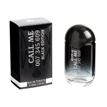 REAL TIME CALL ME BLACK EDITION tualetinis vyrų vanduo, 100 ml
