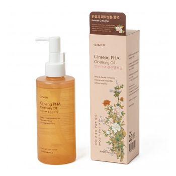GLAMFOX GINSENG PHA valomasis veido aliejus, 200 ml