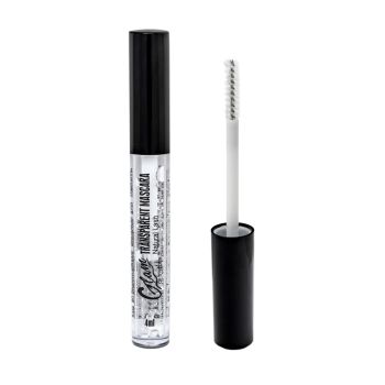 GLAM OF SWEDEN TRANSPARENT blakstienų tušas/antakių želė, 4 ml