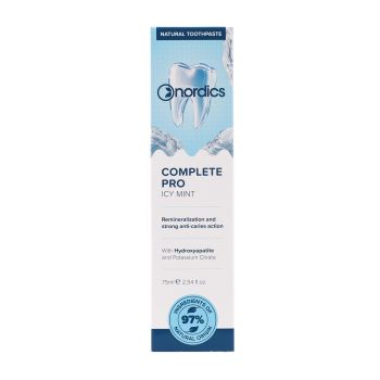 NORDICS COMPLETE PRO ICY MINT dantų pasta, 75 ml