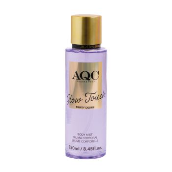 AQC FRAGRANCES GLOW TOUCH FRUITY DESIRE kūno dulksna, 250 ml