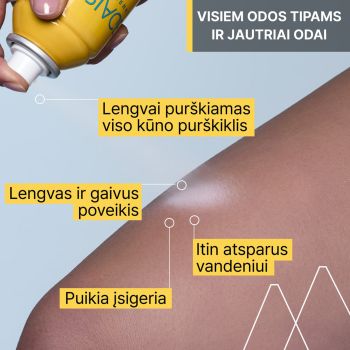 URIAGE EAU THERMALE BARIESUN SPF30 veido ir kūno dulksna, 200 ml