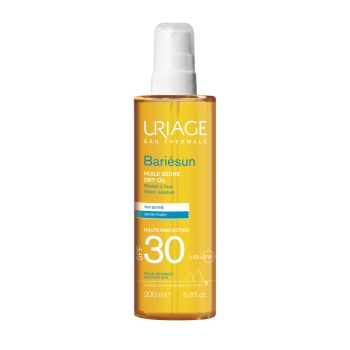 URIAGE EAU THERMALE BARIESUN SPF30 apsauginis sausasis aliejinis kūno purškiklis, 200 ml