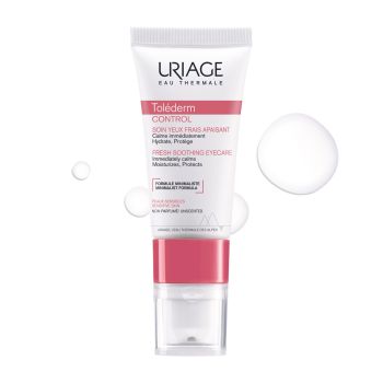 URIAGE EAU THERMALE TOLEDERM CONTROL FRESH SOOTHING akių srities kremas, 15 ml