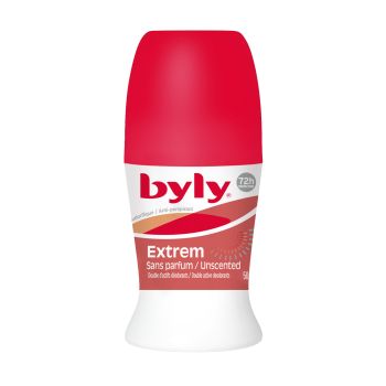 BYLY EXTREM SANS PARFUM rutulinis dezodorantas antiperspirantas, 50 ml