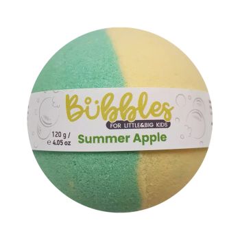 BUBBLES SUMMER APPLE vonios burbulas, 120 g