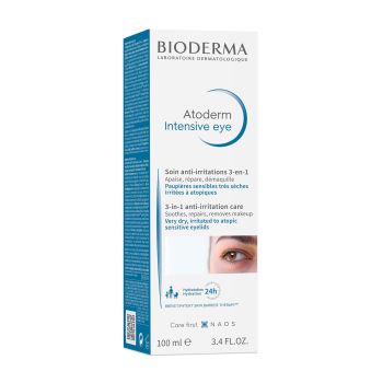 BIODERMA ATODERM INTENSIVE akių srities priežiūros priemonė, 100 ml