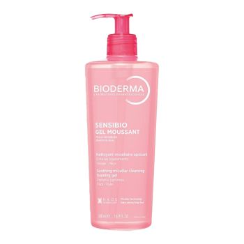BIODERMA SENSIBIO SOOTHING micelinė valomoji putojanti želė - prausiklis, 500 ml
