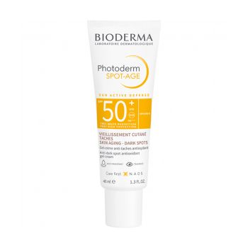 BIODERMA PHOTODERM SPOT-AGE SPF50+ apsauginis veido kremas nuo saulės, 40 ml