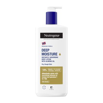 NEUTROGENA DEEP MOISTURE INSTANTLY ABSORBING kūno losjonas, 400 ml
