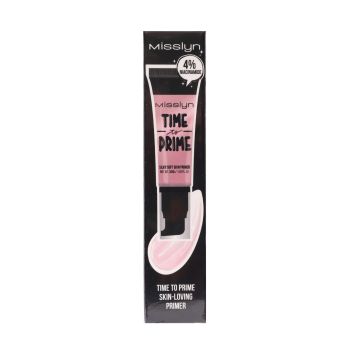 MISSLYN TIME TO PRIME SKIN-LOVING makiažo pagrindas, 30 ml