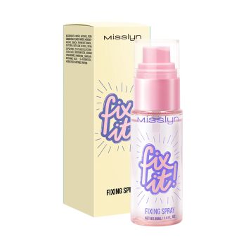 MISSLYN FIX IT! ROSE WATER makiažą fiksuojantis purškiklis, 40 ml