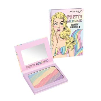MISSLYN PRETTY MERMAID RAINBOW švytėjimo suteikianti pudra, 6 g
