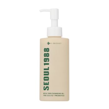 K - SECRET SEOUL 1988 PINE CICA 1% + PROBIOTICS valomasis veido aliejus, 200 ml