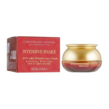 BERGAMO INTENSIVE SNAKE SYN-AKE WRINKLE CARE veido kremas, 50 g