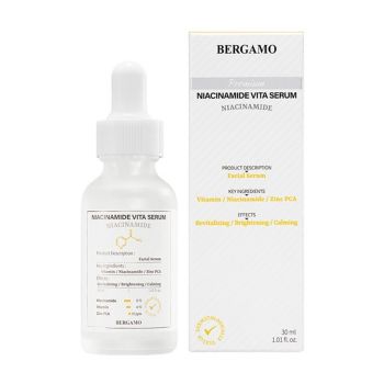 BERGAMO NIACINAMIDE VITA veido serumas, 30 ml