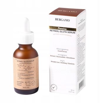 BERGAMO RETINOL GLUTA veido serumas, 30 ml