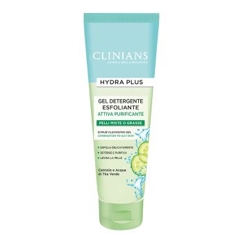 CLINIANS HYDRA PLUS veido šveičiamoji valomoji želė, 150 ml