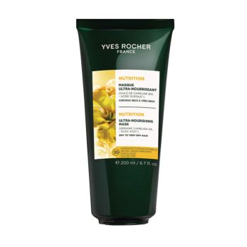 YVES ROCHER NUTRITION ULTRA - NOURISHING plaukų kaukė, 200 ml