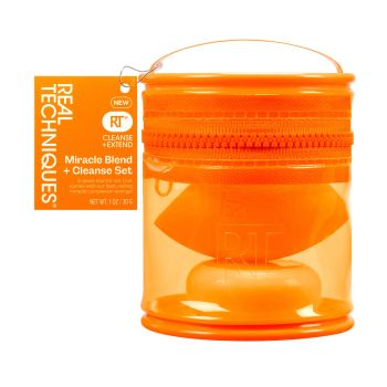 REAL TECHNIQUES MIRACLE BLEND - CLEANSE rinkinys