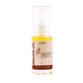 JOANNA ARGAN OIL SILKY LEAVE-IN plaukų kondicionierius, 25 ml