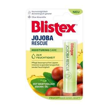 BLISTEX JOJOBA RESCUE KIWI lūpų balzamas, 3,7 g