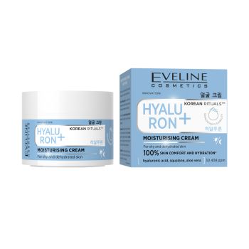 EVELINE KOREAN RITUALS HYALURON+ MOISTURISING veido kremas, 50 ml