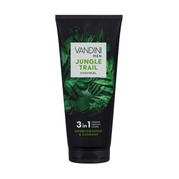 VANDINI MEN JUNGLE TRAIL 3 IN 1 vyrų kūno, veido ir plaukų dušo želė, 200 ml