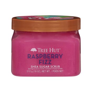 TREE HUT RASPBERRY FIZZ SHEA SUGAR kūno šveitiklis, 510 g