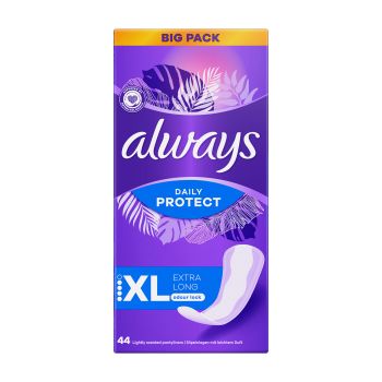 ALWAYS EXTRA LONG  DAILY PROTECT higieniniai įklotai (44 vnt.)
