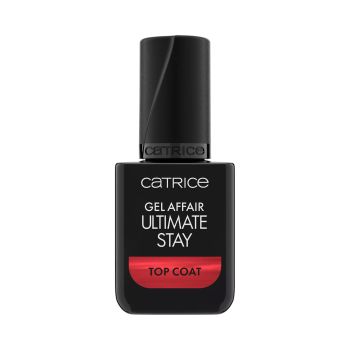 CATRICE GEL AFFAIR ULTIMATE STAY viršutinis nagų lako sluoksnis, 10,5 ml