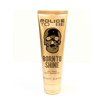POLICE TO BE BORN TO SHINE ALL OVER vyrų plaukų šampūnas ir dušo želė, 100 ml