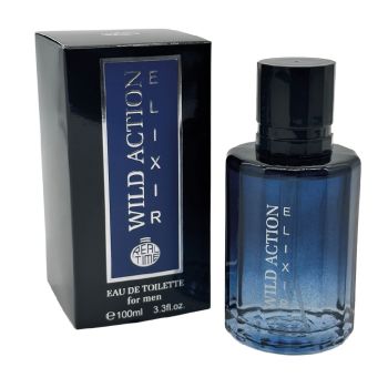 REAL TIME WILD ACTION ELIXIR tualetinis vyrų vanduo, 100 ml