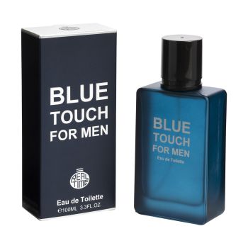 REAL TIME BLUE TOUCH tualetinis vyrų vanduo, 100 ml