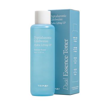 TRIMAY PEPTALURONIC EDELWEISS HYDRA LIFTING UP DUAL veido esencija tonikas, 200 ml