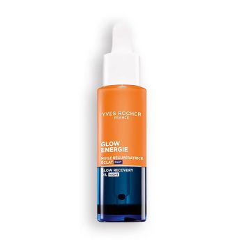 YVES ROCHER GLOW ENERGIE RECOVERY naktinis veido aliejus, 30 ml