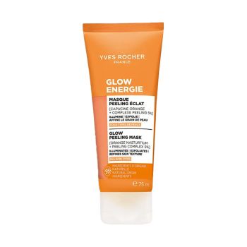 YVES ROCHER GLOW ENERGIE šveičiamoji veido kaukė, 75 ml
