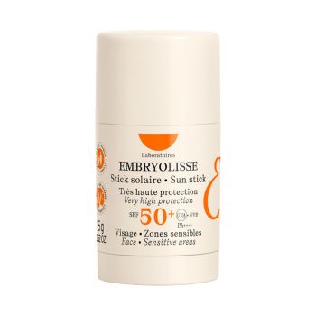 EMBRYOLISSE SPF50+ SUN STICK apsauginis veido ir probleminių vietų pieštukas nuo saulės, 15 g