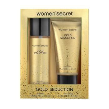 WOMEN'SECRET GOLD SEDUCTION moterų kosmetikos rinkinys