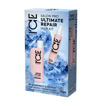 ICE PROFESSIONAL SALON PRO ULTIMATE REPAIR plaukų priežiūros rinkinys