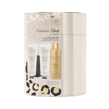 LUXURY BATHING CASHMERE MUSK & AMBER dovanų rinkinys