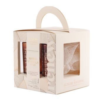 LUXURY BATHING WARM VANILLA dovanų rinkinys