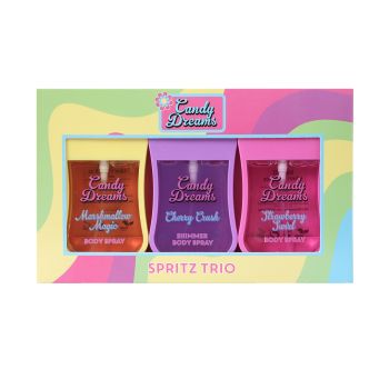 CANDY DREAMS SPRITZ TRIO kūno miglų rinkinys (3 x 40 ml)