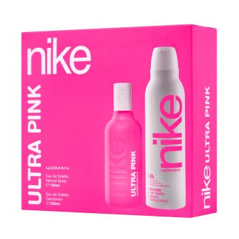 NIKE ULTRA PINK moterų kosmetikos rinkinys