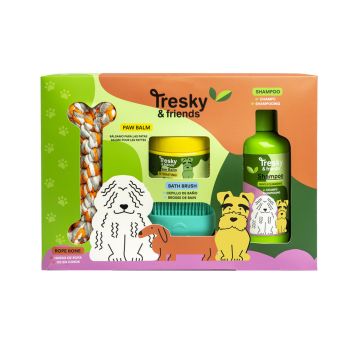 TRESKY & FRIENDS gyvūnų priežiūros priemonių rinkinys
