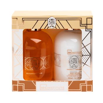 IDC INSTITUTE SCENTED BATH BRONZE dovanų rinkinys