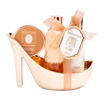 IDC INSTITUTE SCENTED BATH BRONZE dovanų rinkinys